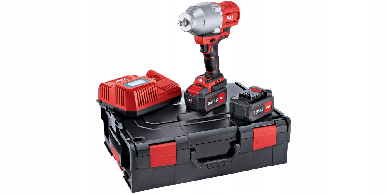 KLUCZ UDAROWY FLEX IW 1/2'' 950Nm 18,0-EC SET