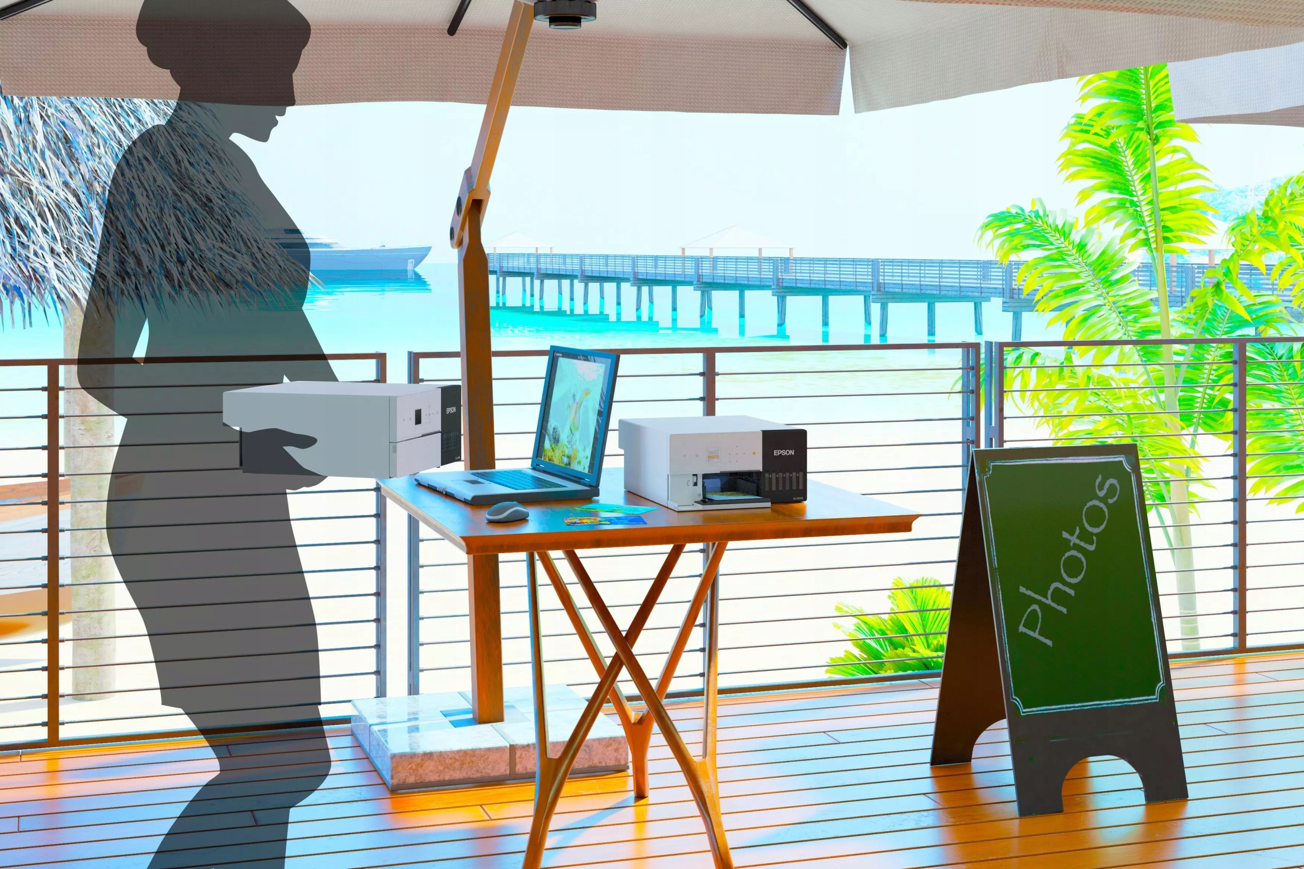 DRUKARKA FOTOGRAFICZNA EPSON SURELAB SL-D500 D500 MiniLab Prędkość druku 250 str./min