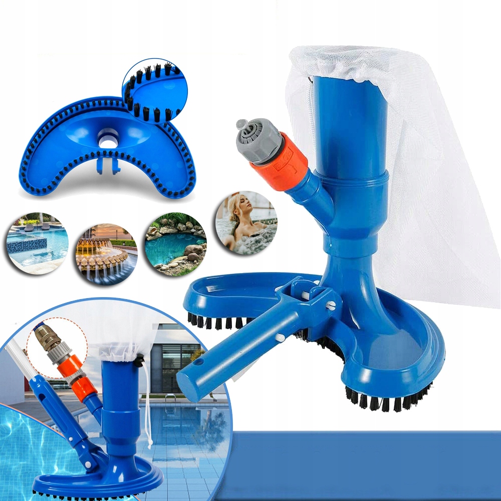 ZESTAW ODKURZACZ DO BASENU, WĄŻ OGRODOWY, RĘCZNY ODKURZACZ DO STAWU OGRODU Producent inna