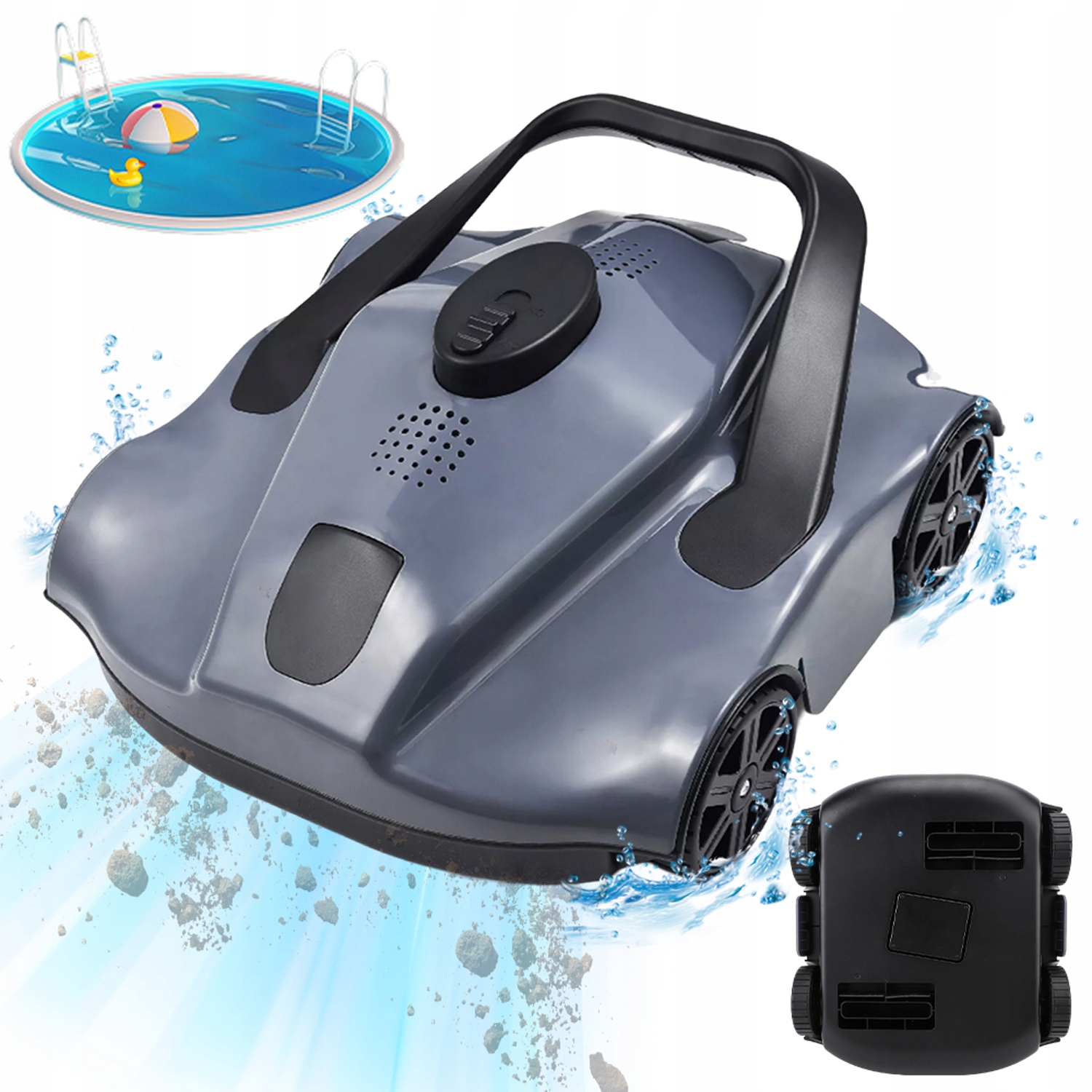 Odkurzacz Automatyczny Do Czyszczenia Basenu Robot Sprzątający Dla Basenów