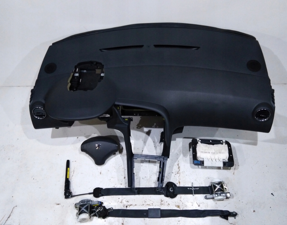 PEUGEOT 3008 ДОСКА КОНСОЛЬ ПОДУШКА БЕЗОПАСНОСТИ РЕМНИ