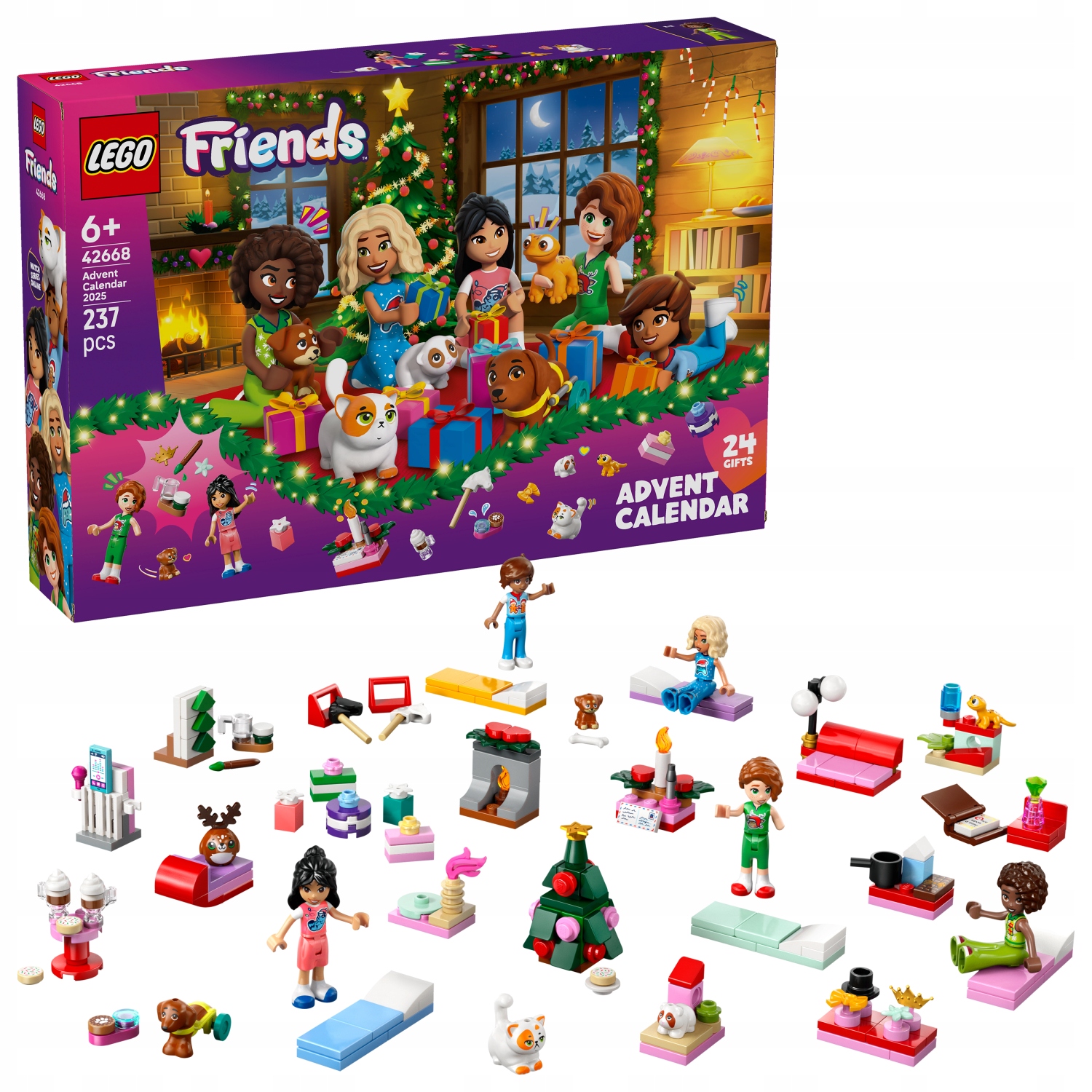 Lego Friends 42668 Adventní kalendář 2025