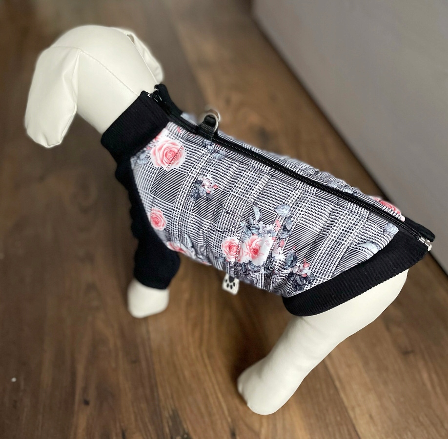 Levně Oblečení Pro Psa teplá bunda York Suwak Xs polské verze pro dívky