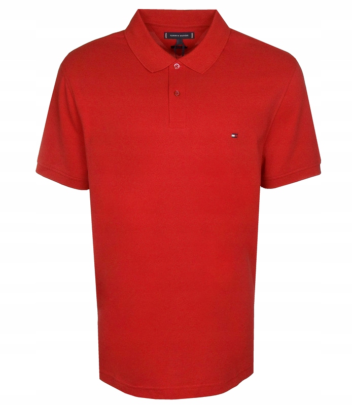 Tommy Hilfiger pánské polo, červené, XXL