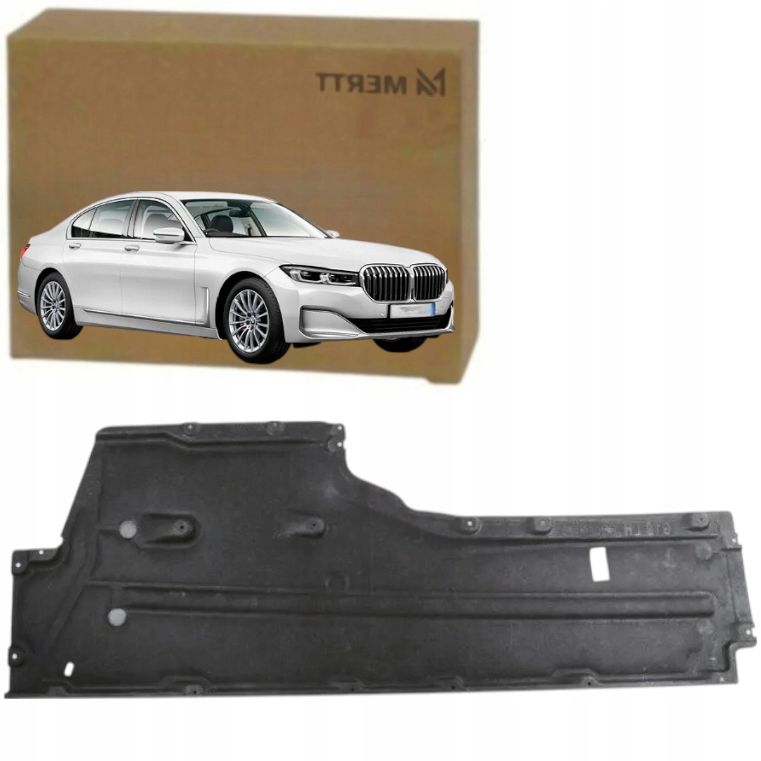 Krytka Podvozkové Desky Motoru Pravá 51757340176 Bmw Série 7 G12 2015-2022
