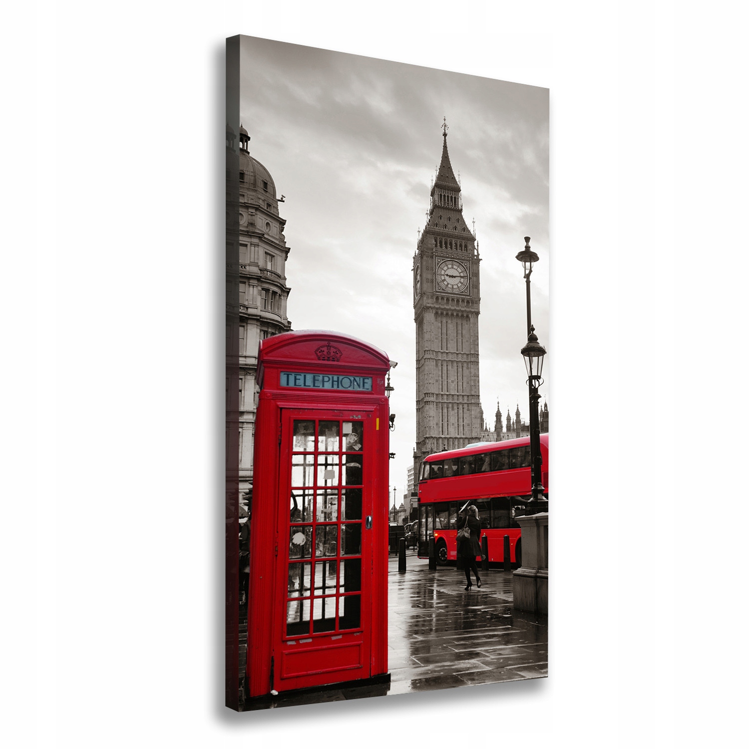 

Foto obraz na płótnie Big Ben Londyn 50x100 cm