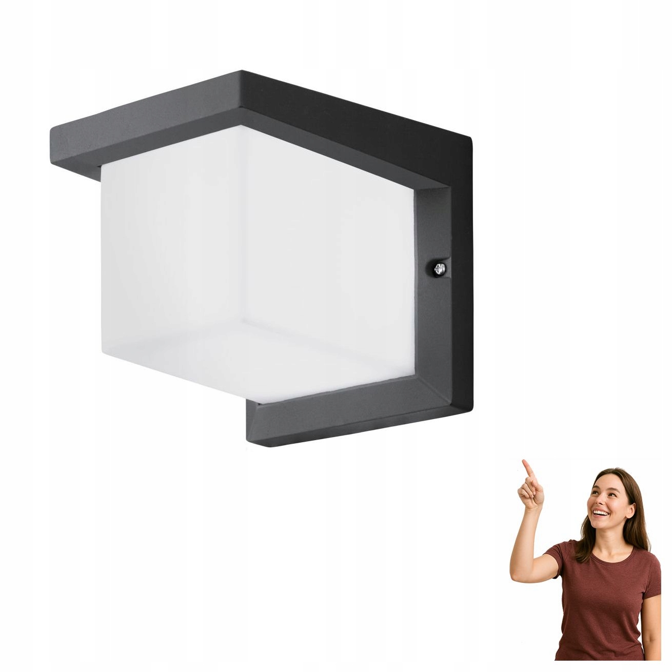 Nástěnná Led lampa Desella 1 95097 s výkonem 10 W Eglo