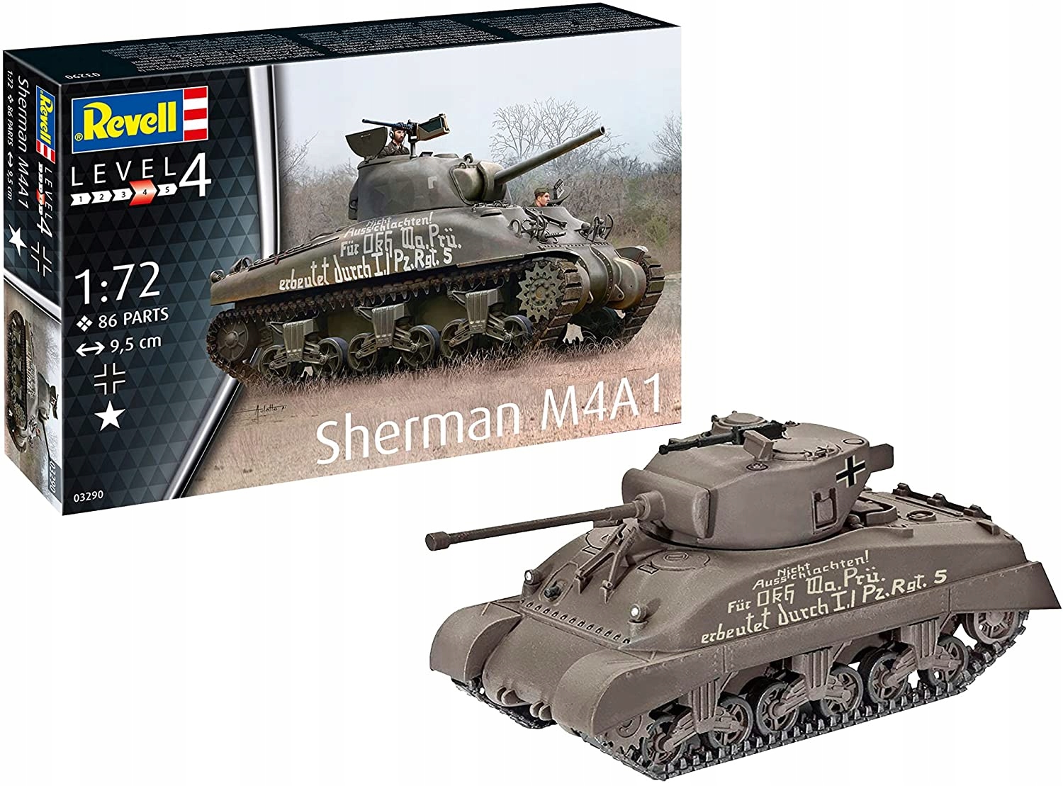 Vozidlo1:72 Sherman M4A1