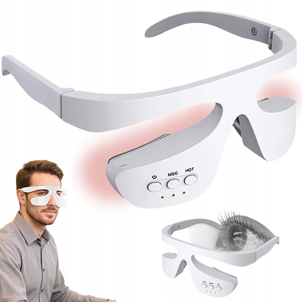 Masážní Přístroj Červeným Světlem Anti-aging 3D Designové Vyhřívání