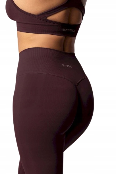 Spaio Damskie legginsy sportowe Fitness Flex Innergy 2.0 cherry purple Xs