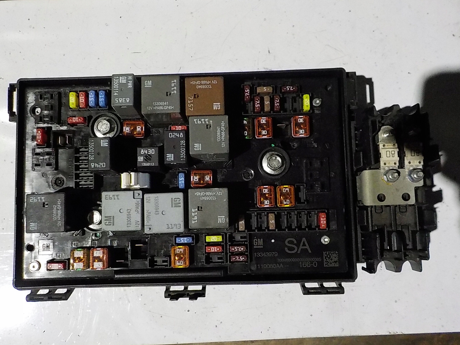 OPEL ASTRA J module BSI UCH 13343979