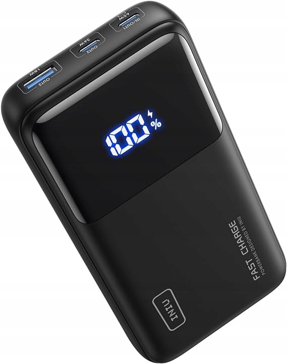 INIU Power Bank 20000mAh 65W USB C Do Telefonów i Laptopów — miniatura 9