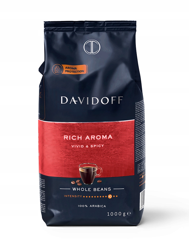Kawa ziarnista ziarno Davidoff Rich Aroma Espresso 100% Arabica 1kg
