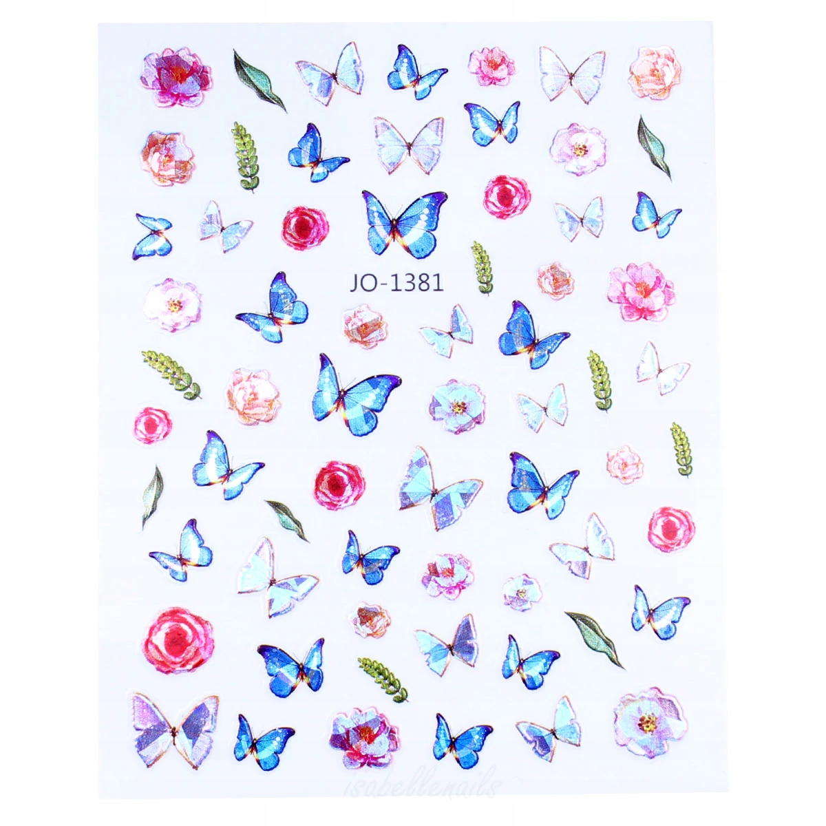 NAKLEJKI WODNE NA PAZNOKCIE JO-1381