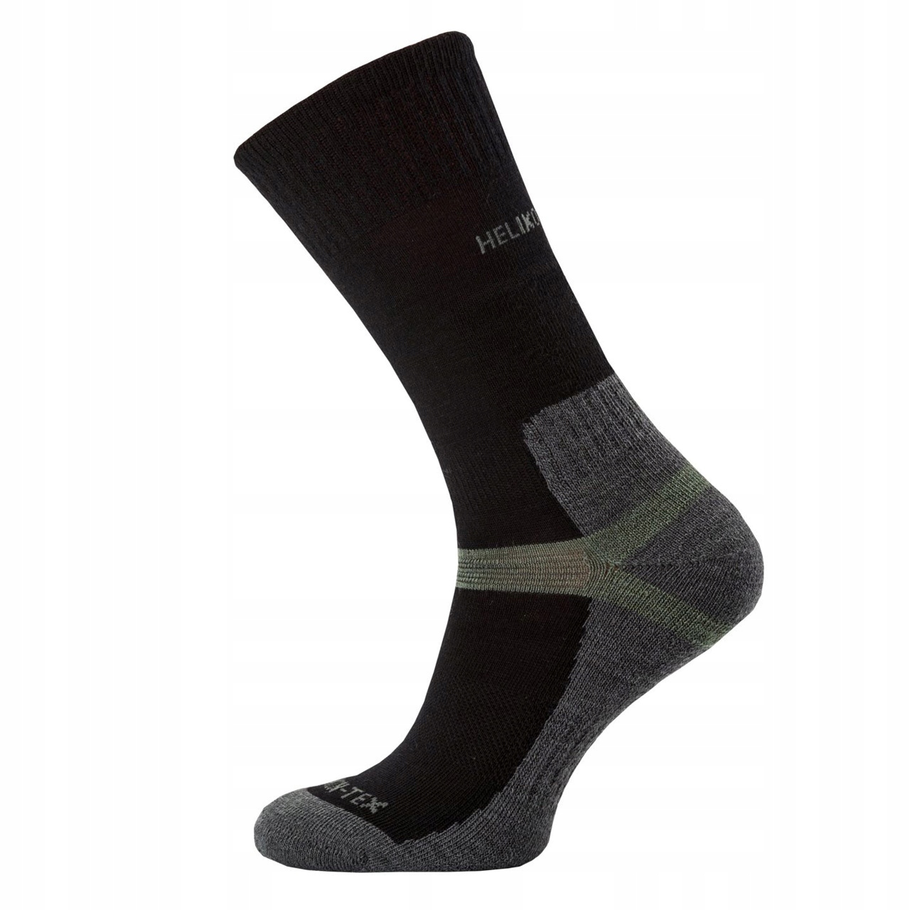 Skarpety Męskie Całoroczne Trekkingowe Helikon Medium Weight Czarne 43-46