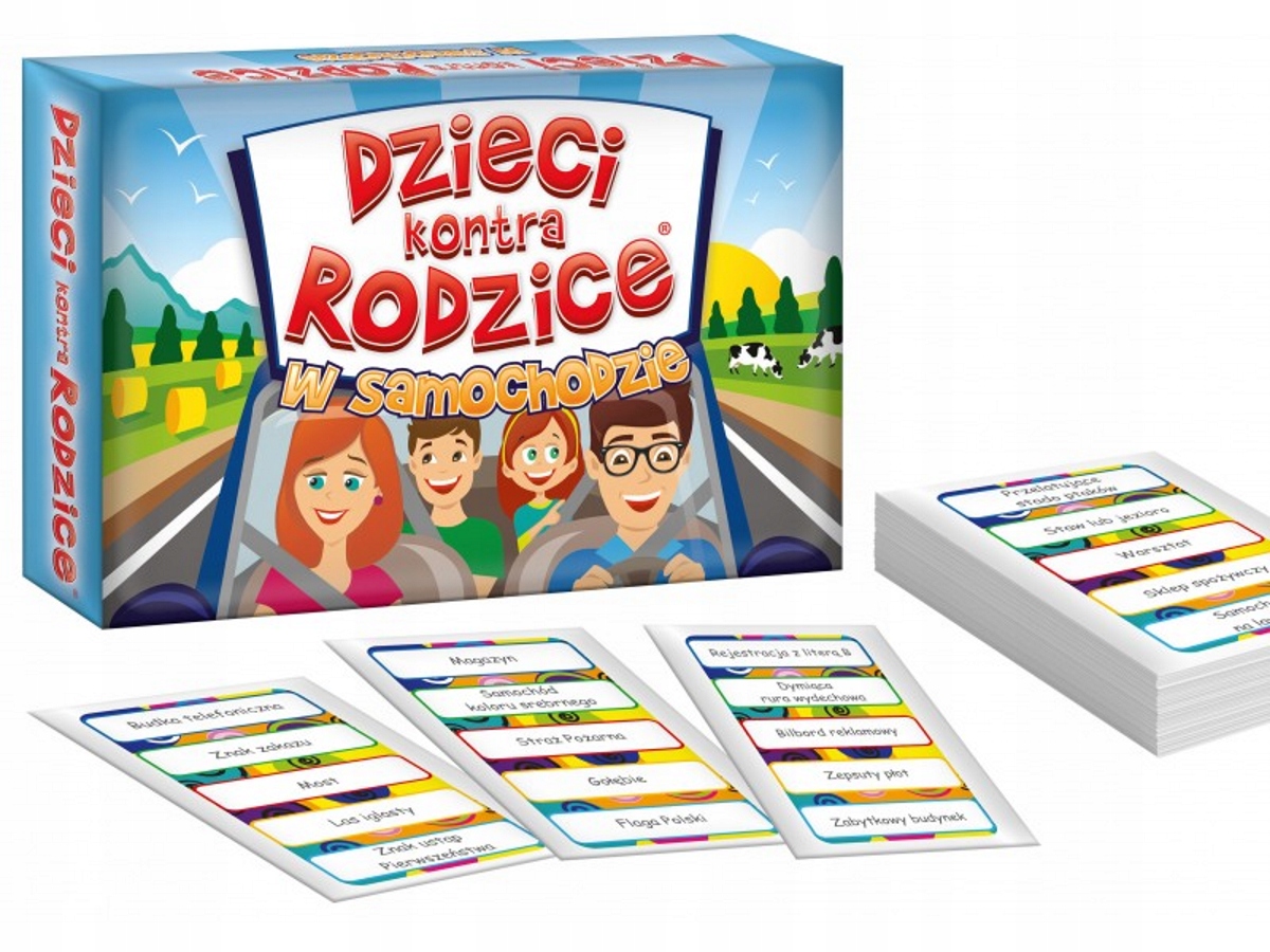 GRA DZIECI KONTRA RODZICE W SAMOCHODZIE KANGUR