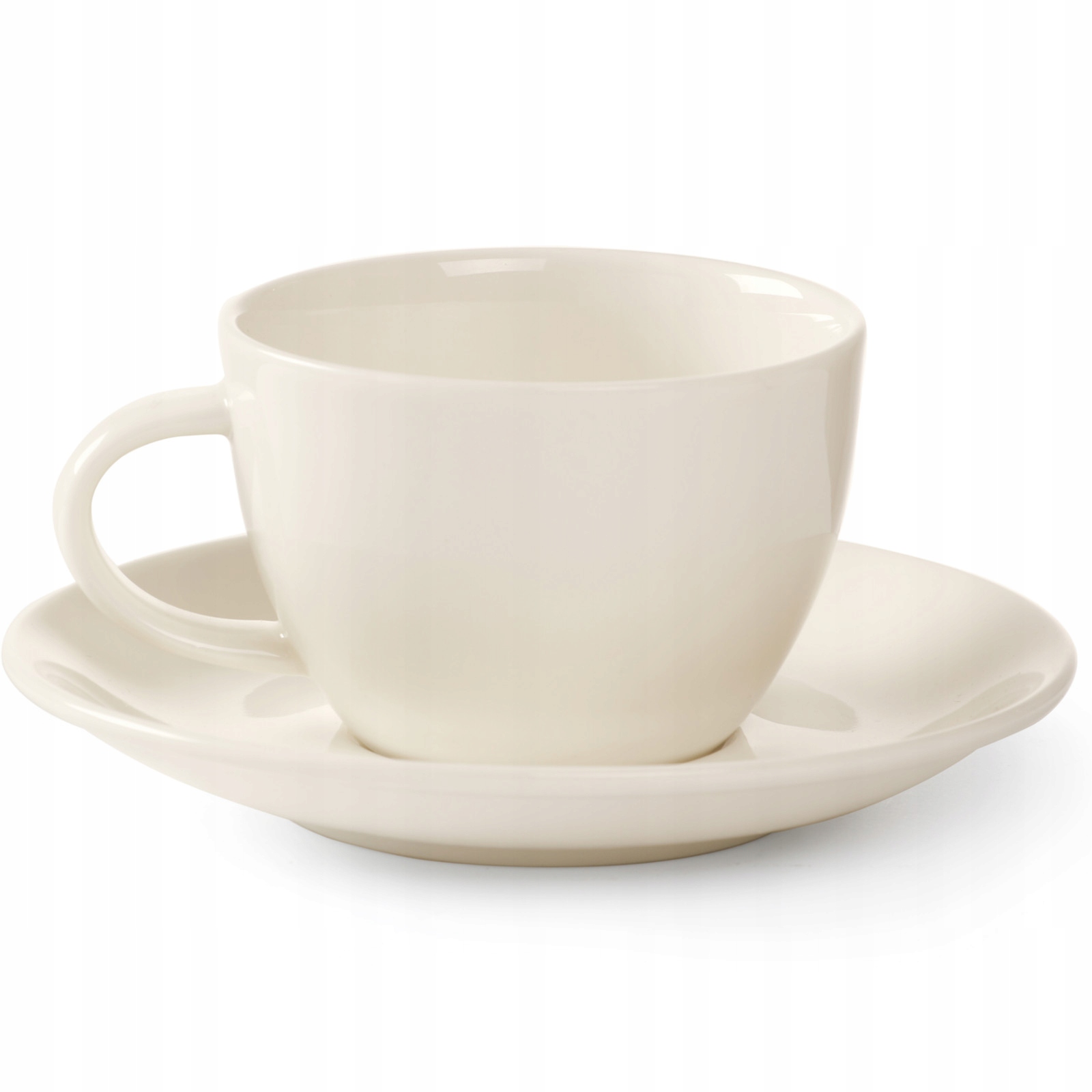Podšálek na espresso porcelánový 80 ml, průměr 110 mm, sada 6 ks