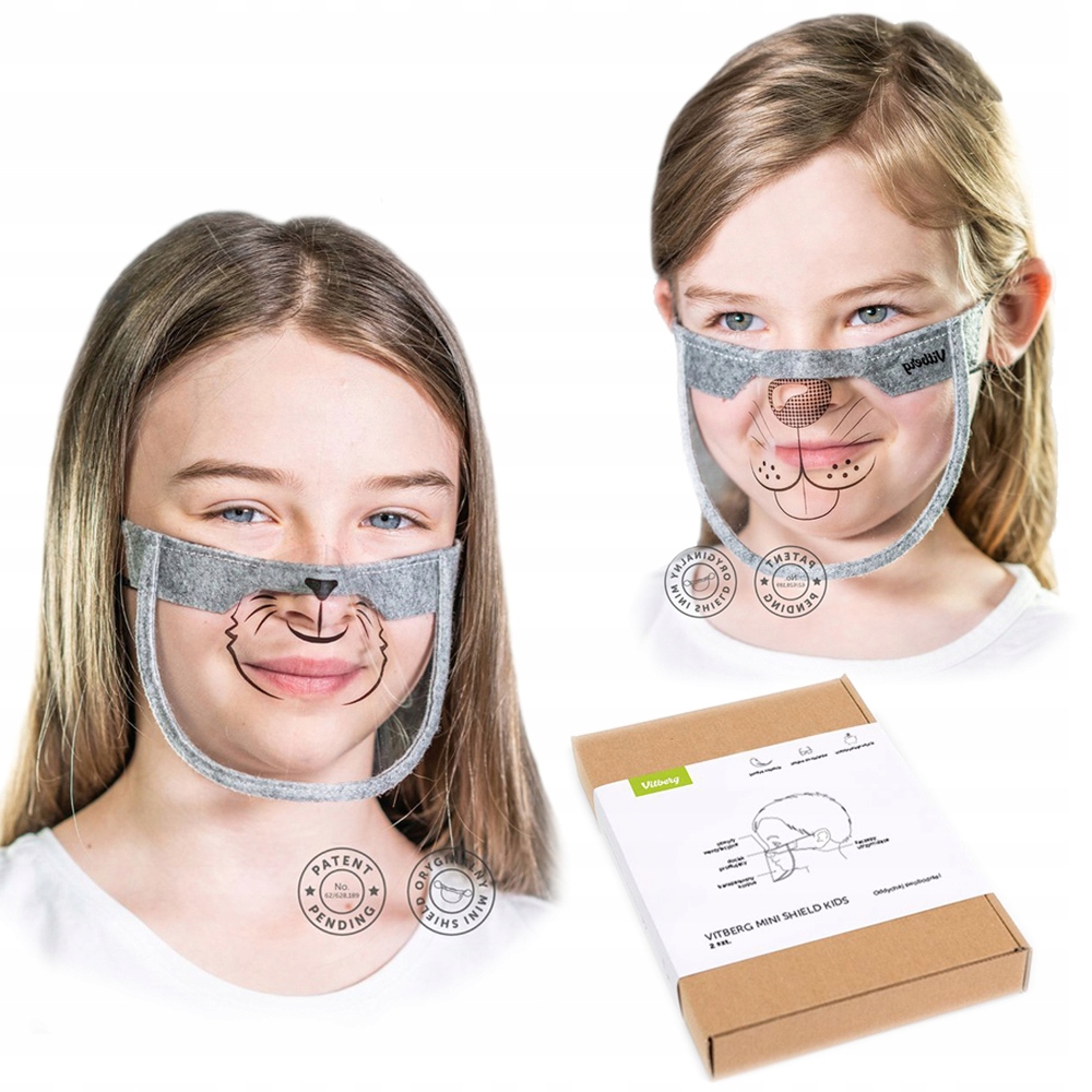 

Maseczka Vitberg Mini Shield Kids Dla dzieci -2szt