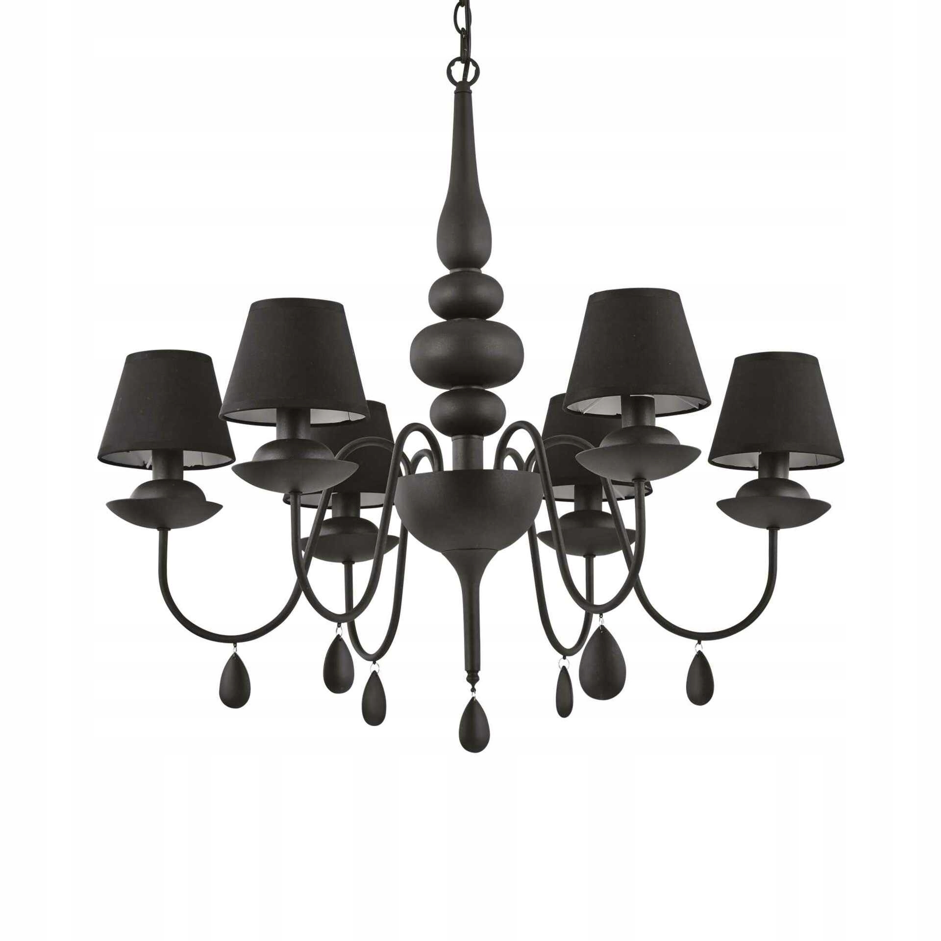 Ideal Lux Blanche SP6 Nero 111872