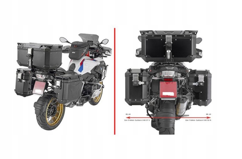 Rám Bočných Kufrov Monokey Cam Side Bmw R 1200 Gs Adv 13-18 Pravý