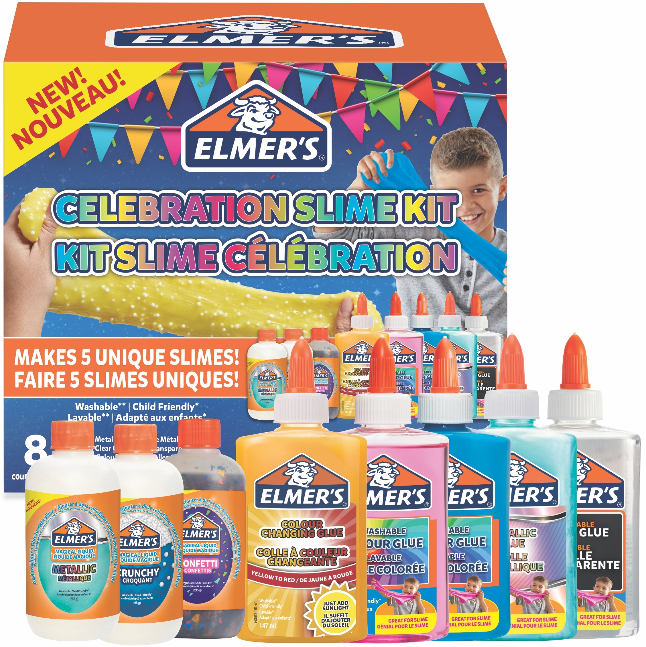 Elmers клей. Жидкости Slime линейка. Жидкость СЛАЙМ. Набор активаторов