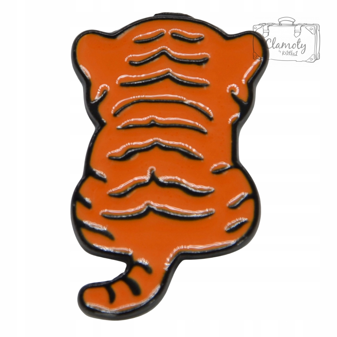 

Przypinka Tygrys Tygrysek Ogon Metal Pin