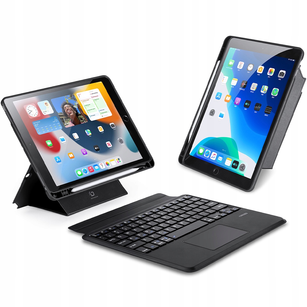 Puzdro s podsvietenou klávesnicou Dux Ducis pre iPad 9/8/7/Air 3/Pro 10.5 2017