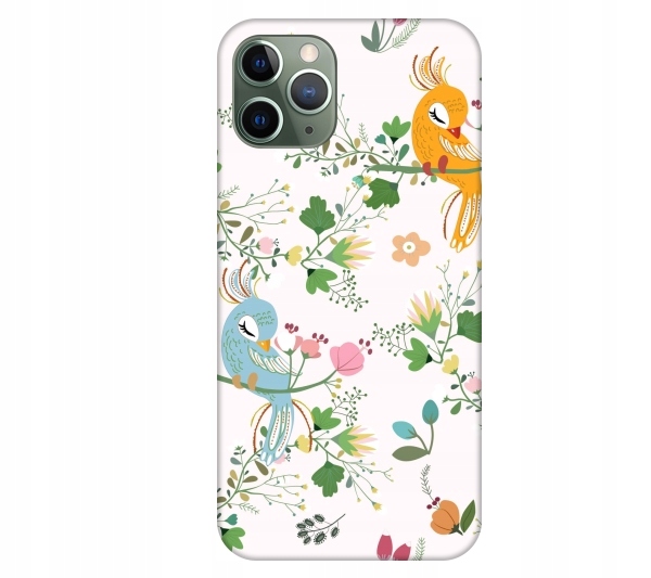 

Etui pokrowiec do iPhone 11 Pro Floral kwiaty