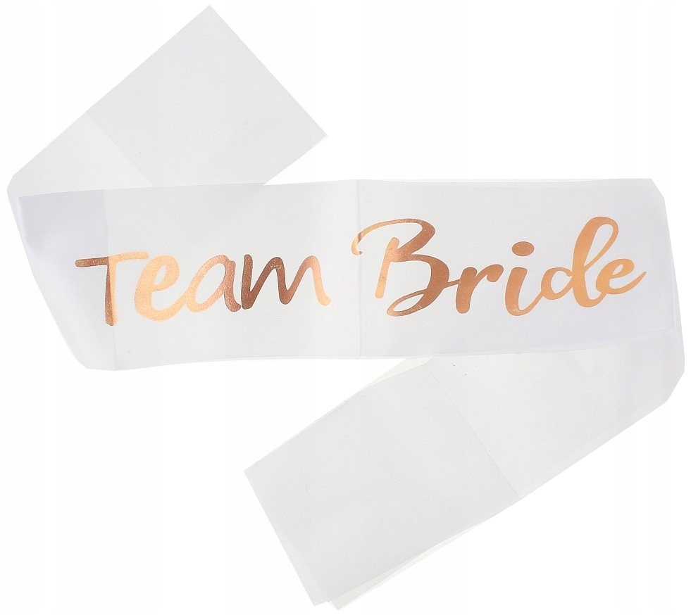 

Szarfa Wieczór Panieński Team Bride Rose Gold 1,6M