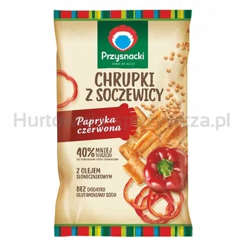 Przysnacki Čočkové Křupky Červená paprika 80 g