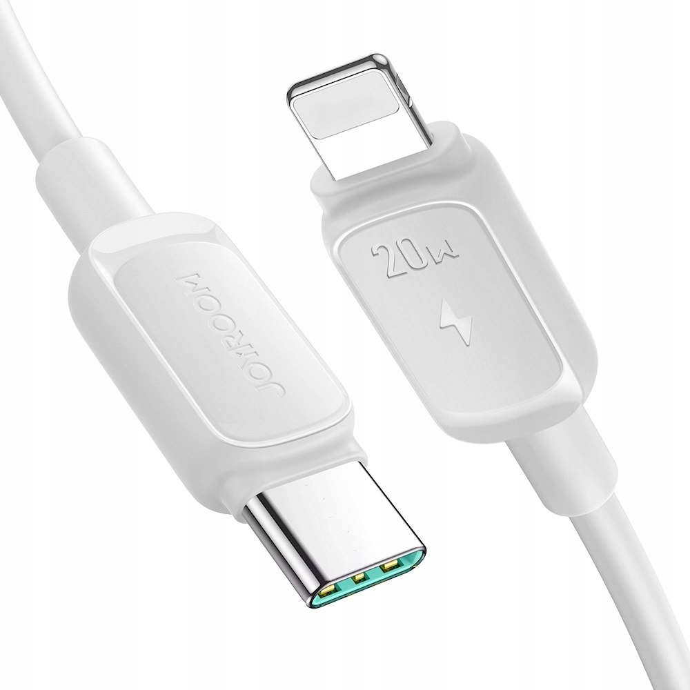 Kabel Joyroom Multi-Color Series A14 Usb-c Lightning 30W 1.2 m biały