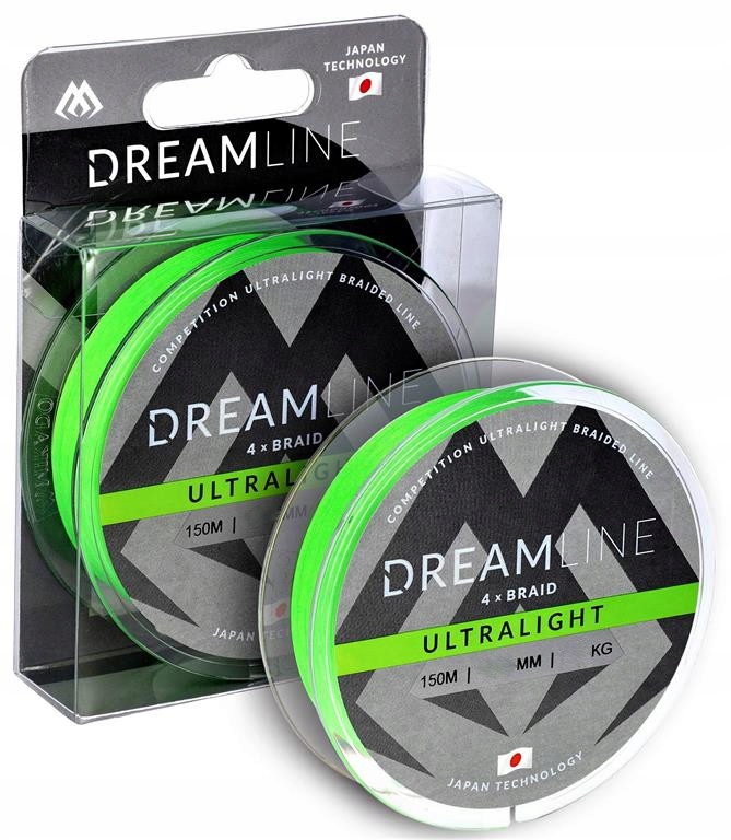 Mikado Plecionka DreamLine Ultralight 0.047mm3.87kg150m Fluo Green