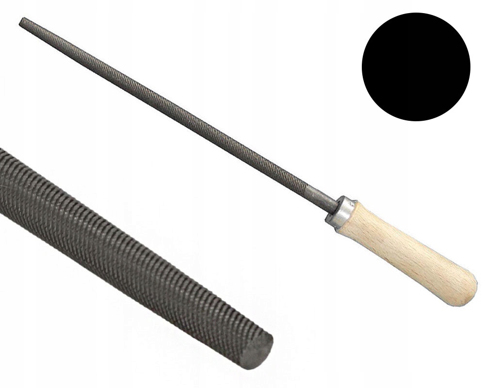 PILNIK DO METALU OKRĄGŁY 150/2 RPSb RÓWNIAK ŚREDNI