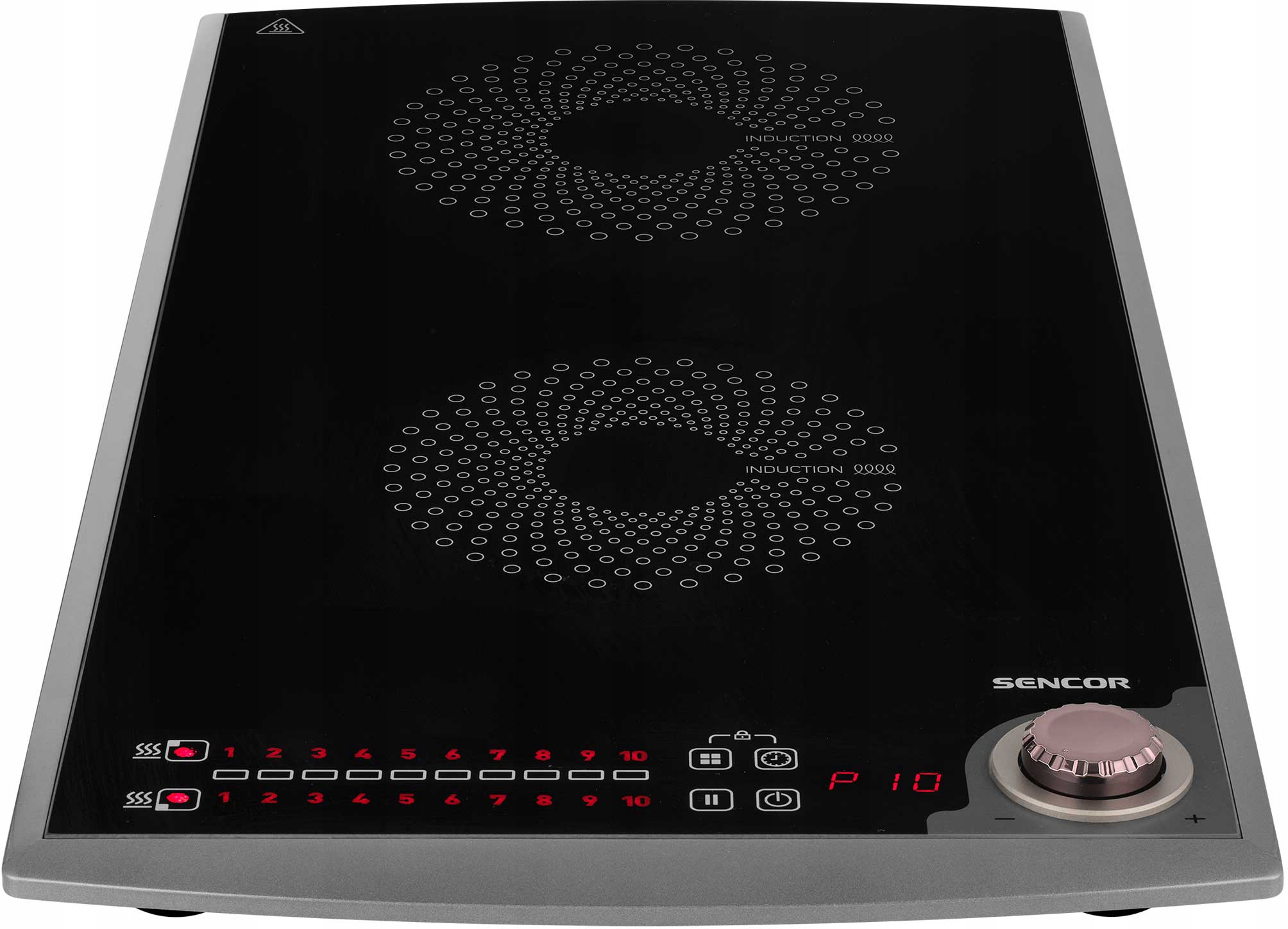 Kuchenka płyta indukcyjna dwupalnikowa Sencor SCP5414 3100W 60–240°C timer