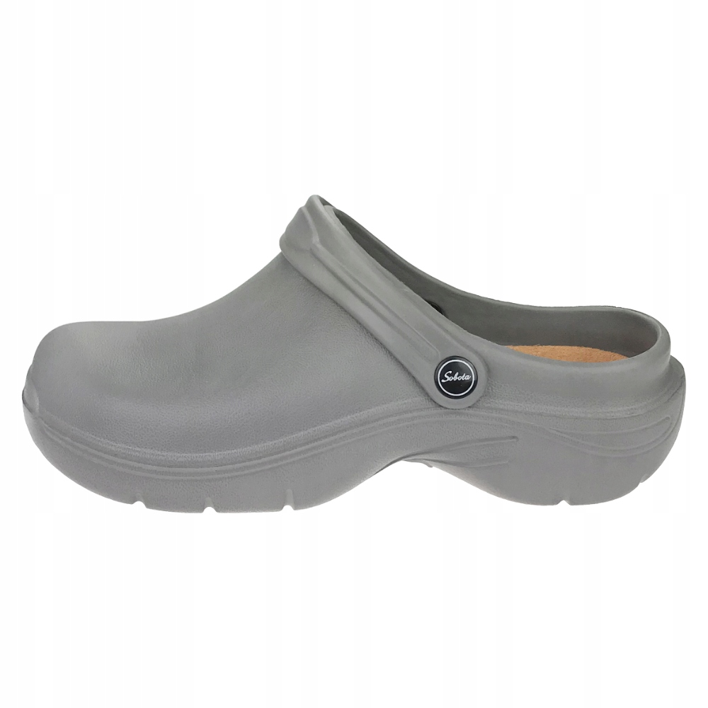 Chodaki piankowe ogrodowe kroksy Inset Szare 38 Rozmiar 38