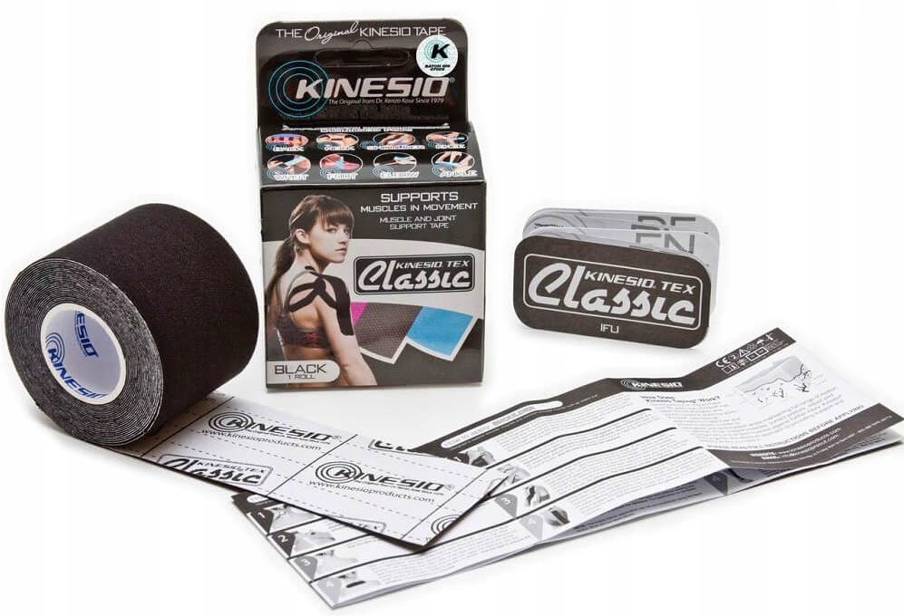 

Kinesiology Kinesiotaping Plastry Tejpy Tape Taśma