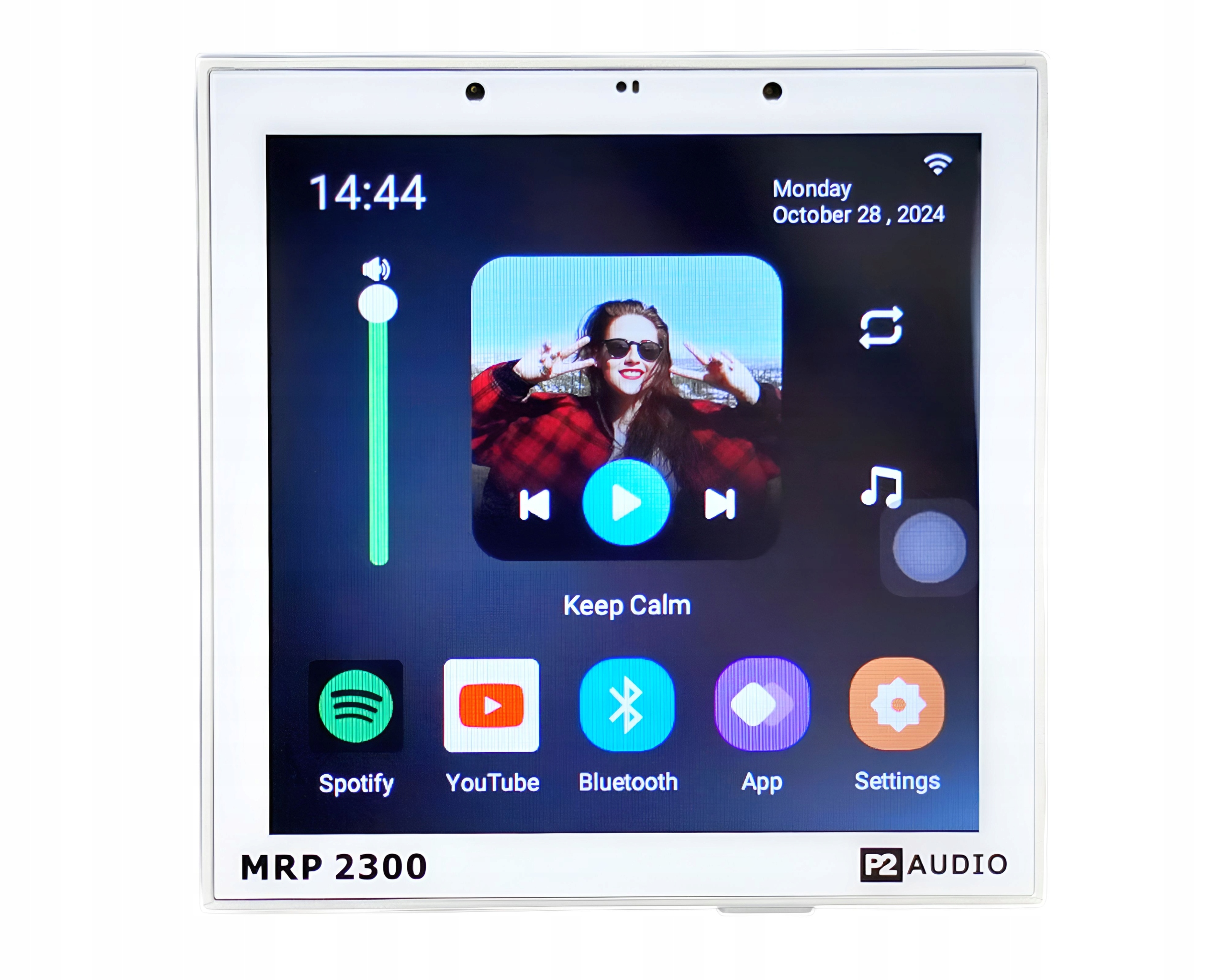 P2 Audio Podomietkové Internetové Rádio Do Kúpeľne, Kuchyne, Wifi Bt