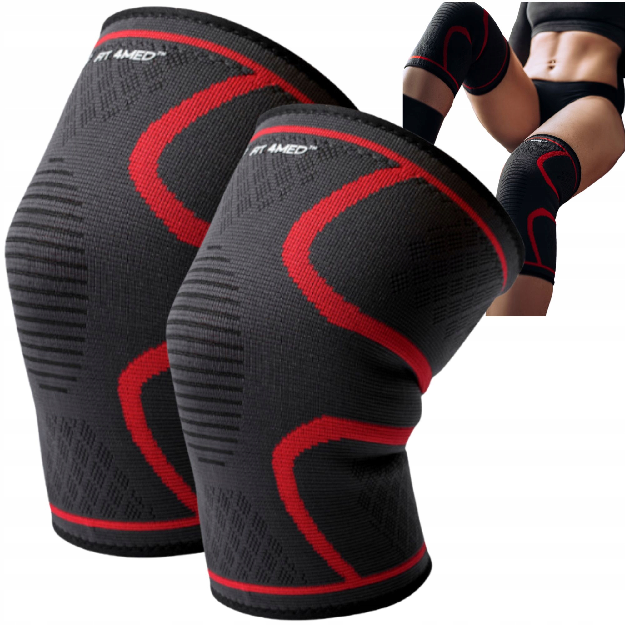 

Opaska Kompresyjna Kolana Stabilizator 2 Szt