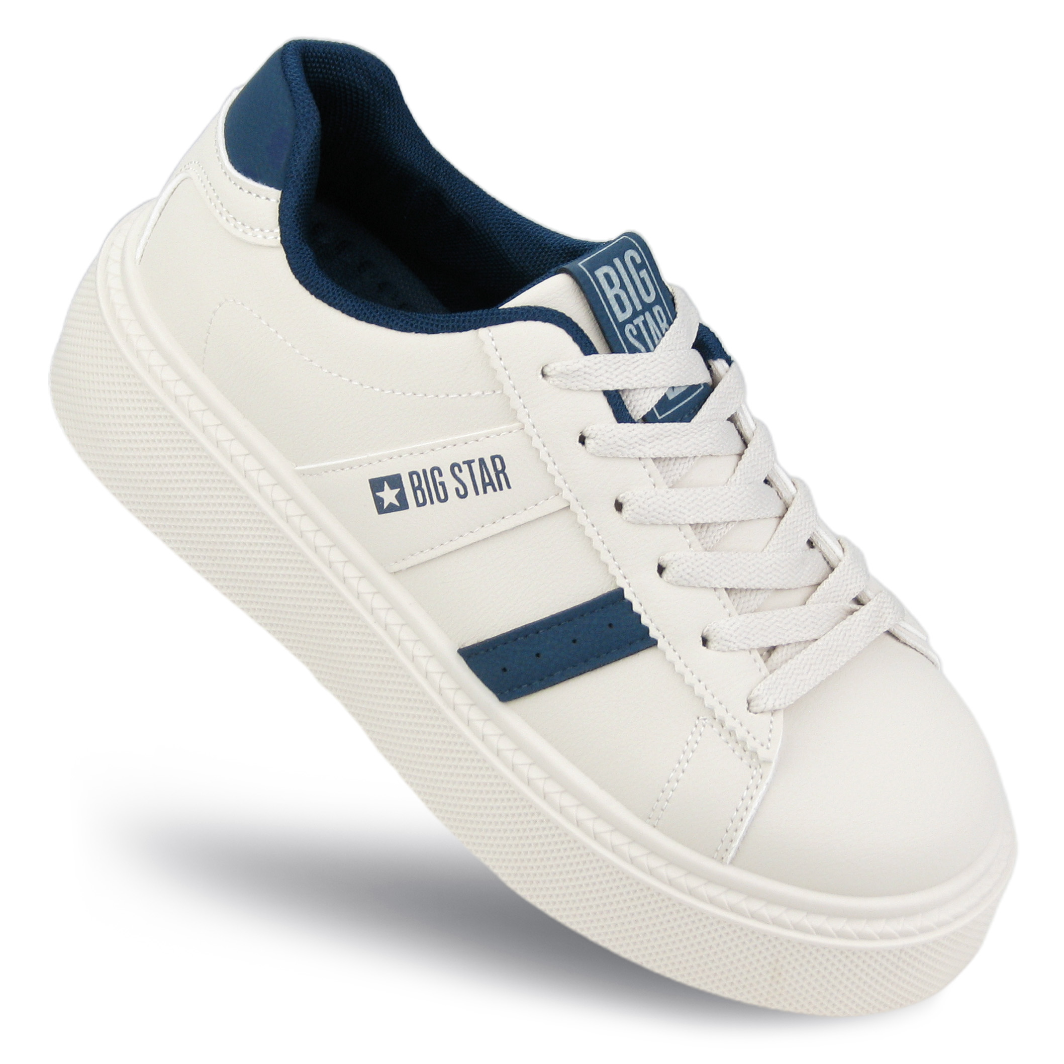 Buty sportowe damskie Big Star Sneakersy modne SS274347 beżowe 39