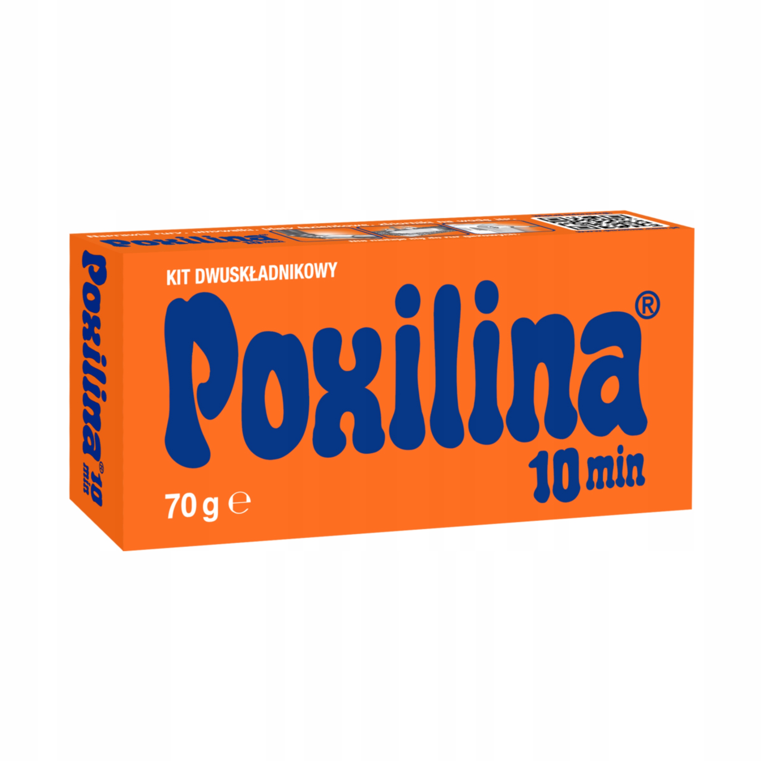 Poxilina Dvojzložkové Epoxidové Lepidlo S Plastickým Spojivom 70 G