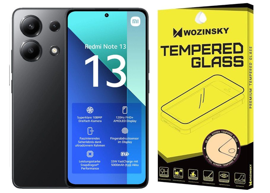 Smartfon Xiaomi Redmi Note 13 4G 8/256GB LTE AMOLED NFC Czarny