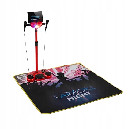 auna 10031562 karaoke sada s nožním ovládáním