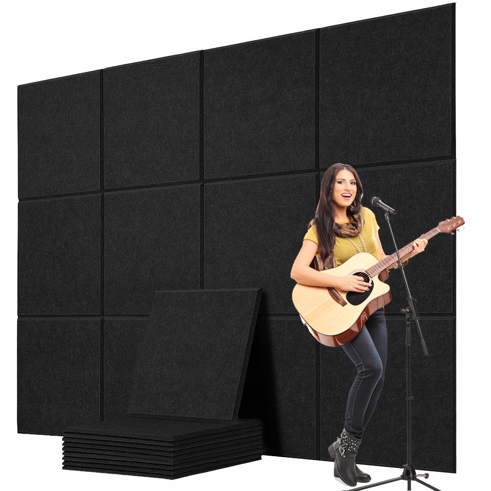 24 Ks Samolepicích Akustických Panelů Pro Redukci Zvuku