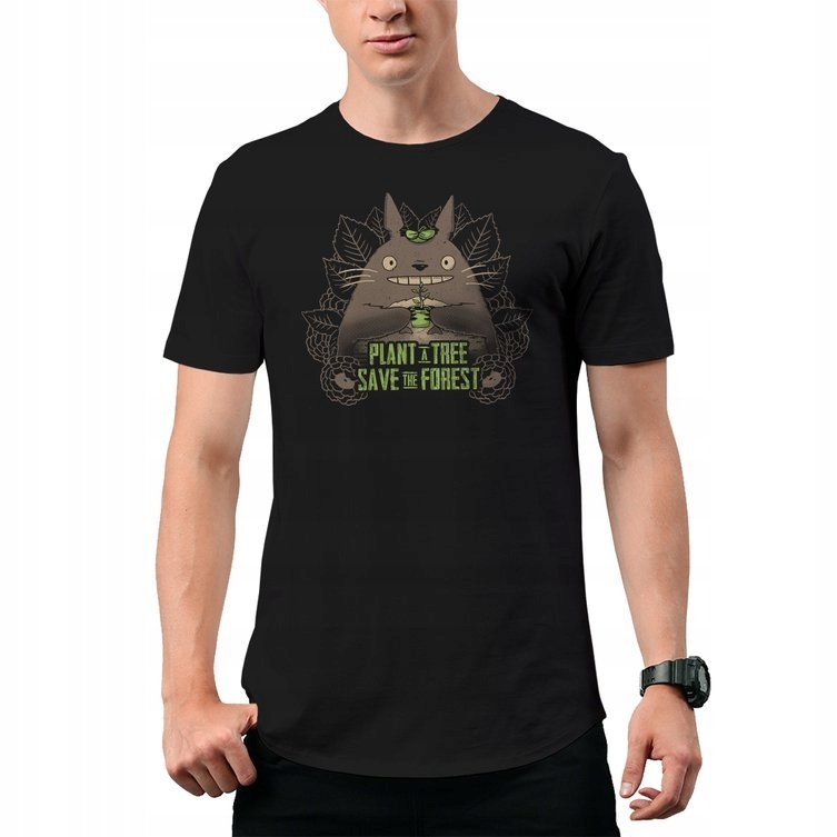 

Koszulka T-Shirt Totoro Plant A Tree L