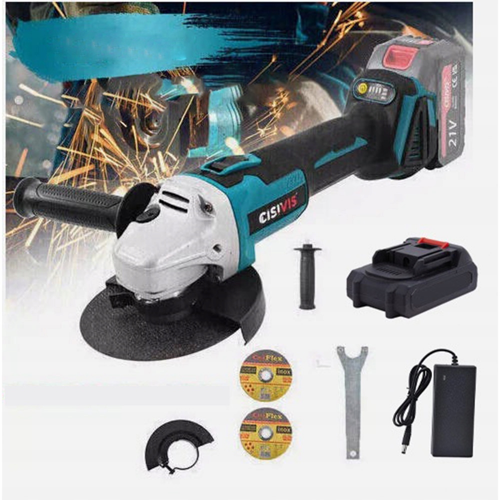 Akumulátorová úhlová bruska bez kartáčů 125MM 12250 ot./min 3 rychlosti