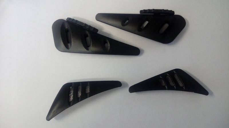 ZESTAW GÓRNEJ WENTYLACJI OZONE HY818 BLACK AMERICAN MOTORS