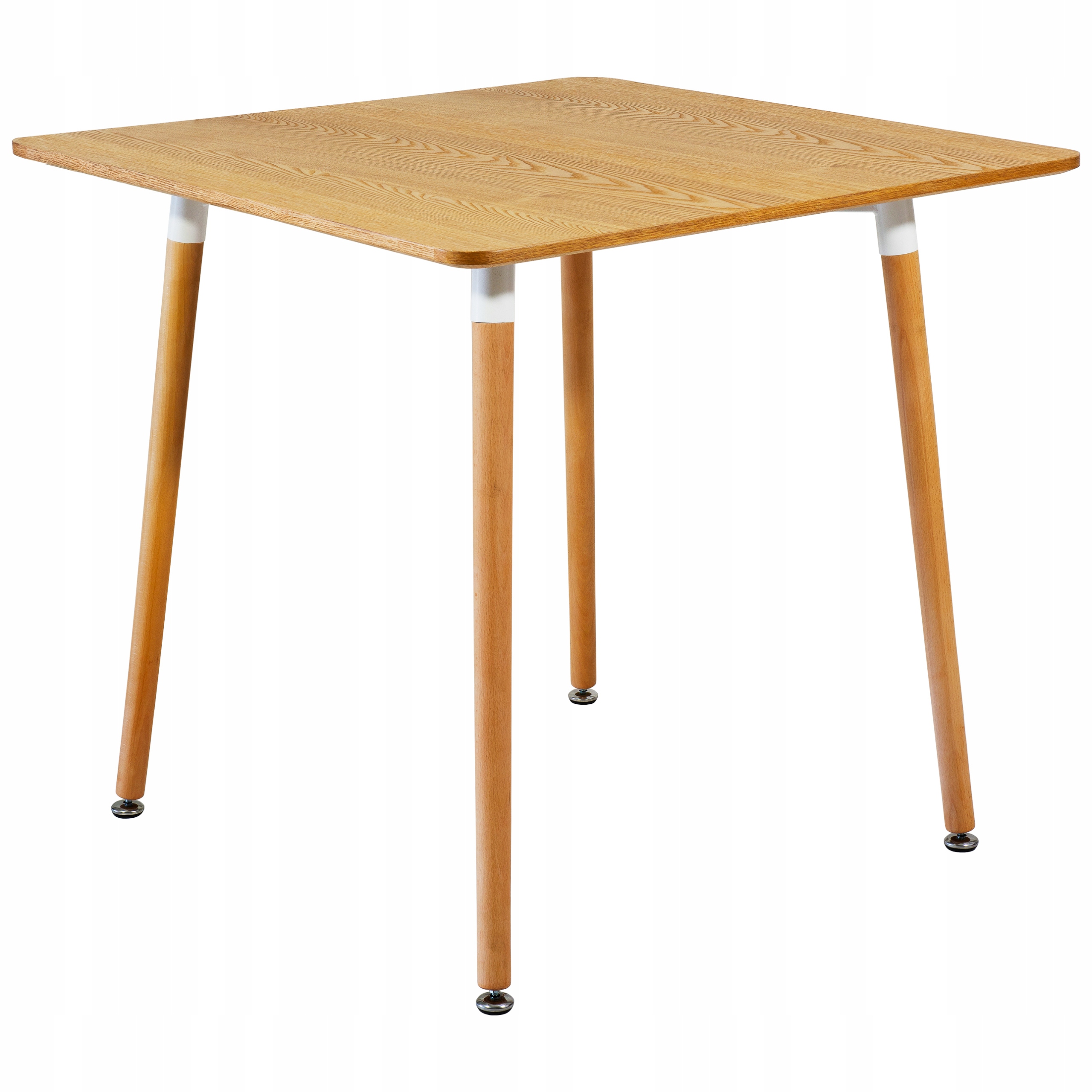 

Stół 60 x 60cm Kwadratowy Drewno Buk Skandynawski