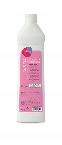 

Sonett mleczko do szorowania 500 ml Eco