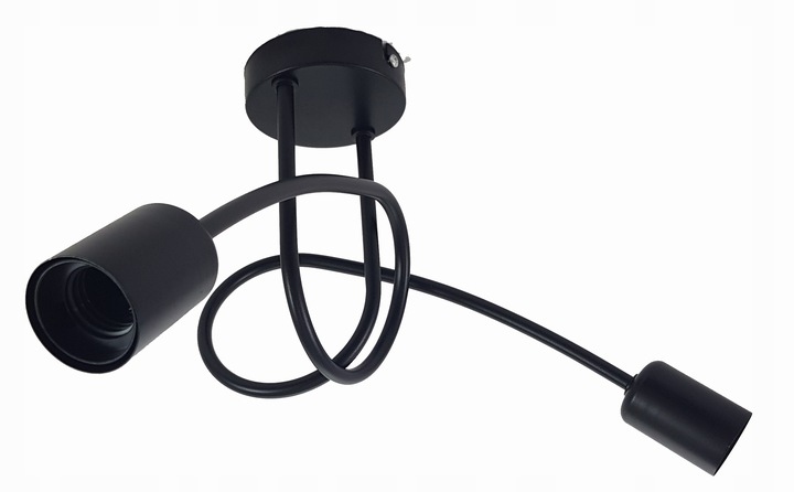 LAMPA WISZĄCA SUFITOWA ZAWIJANA LOFT 2xE27 Zasilanie sieciowe