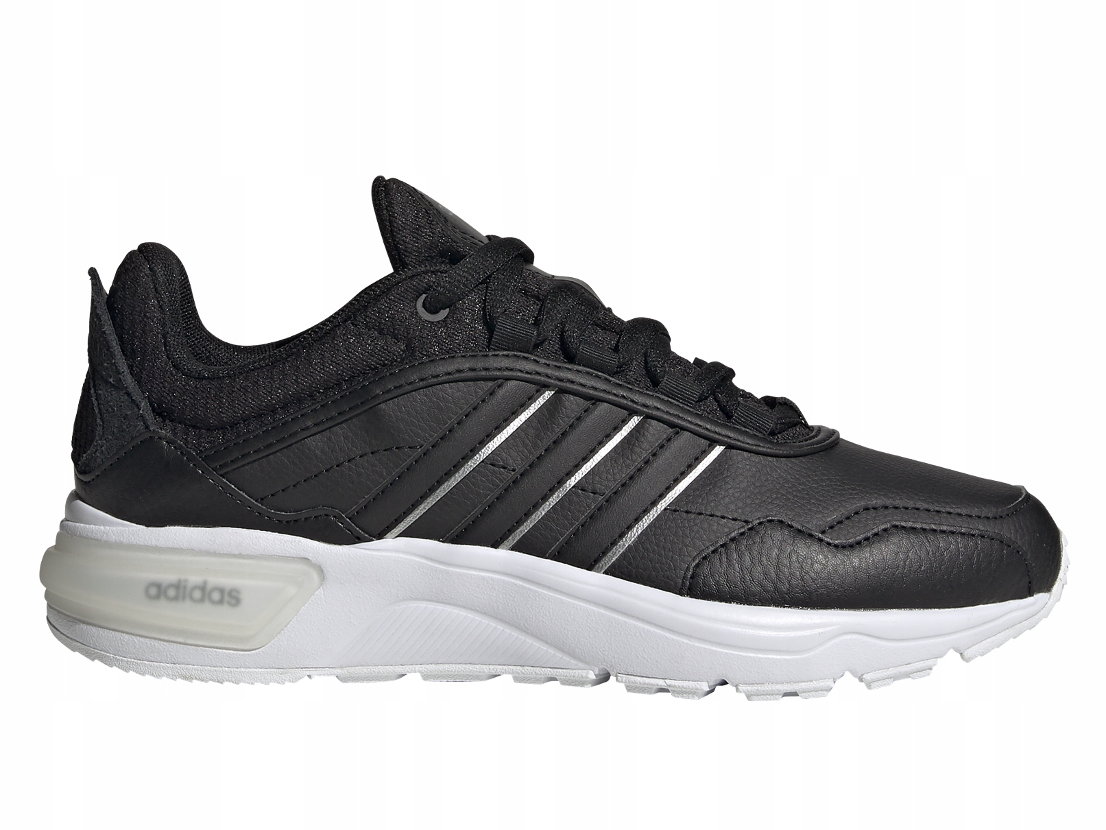 Dámská černá sportovní obuv Adidas 9TIS Runner FW9449 z eko kůže 38,6